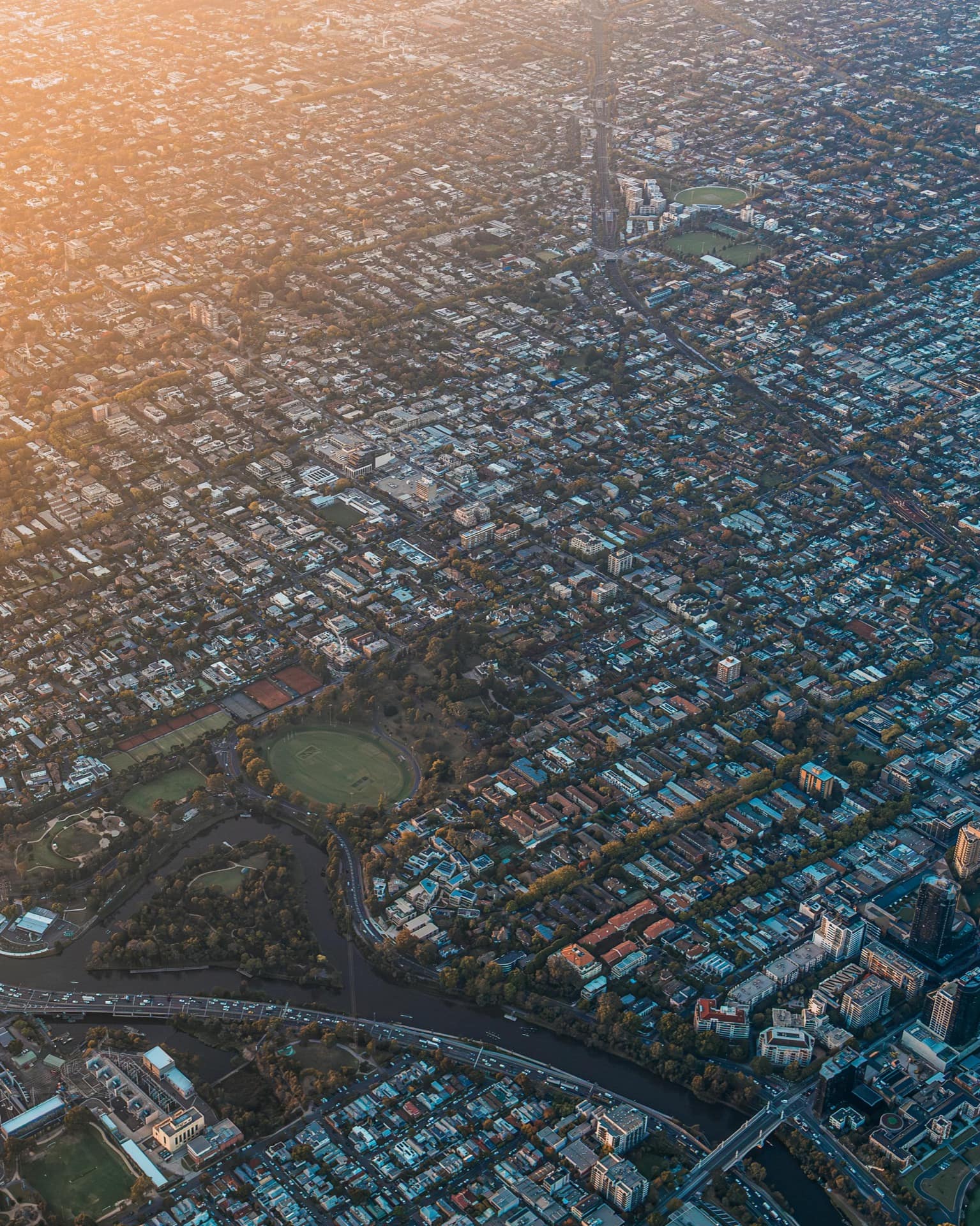 Melbourne cityscape, Victoria